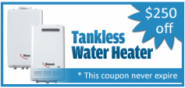 tankless water heater coupon